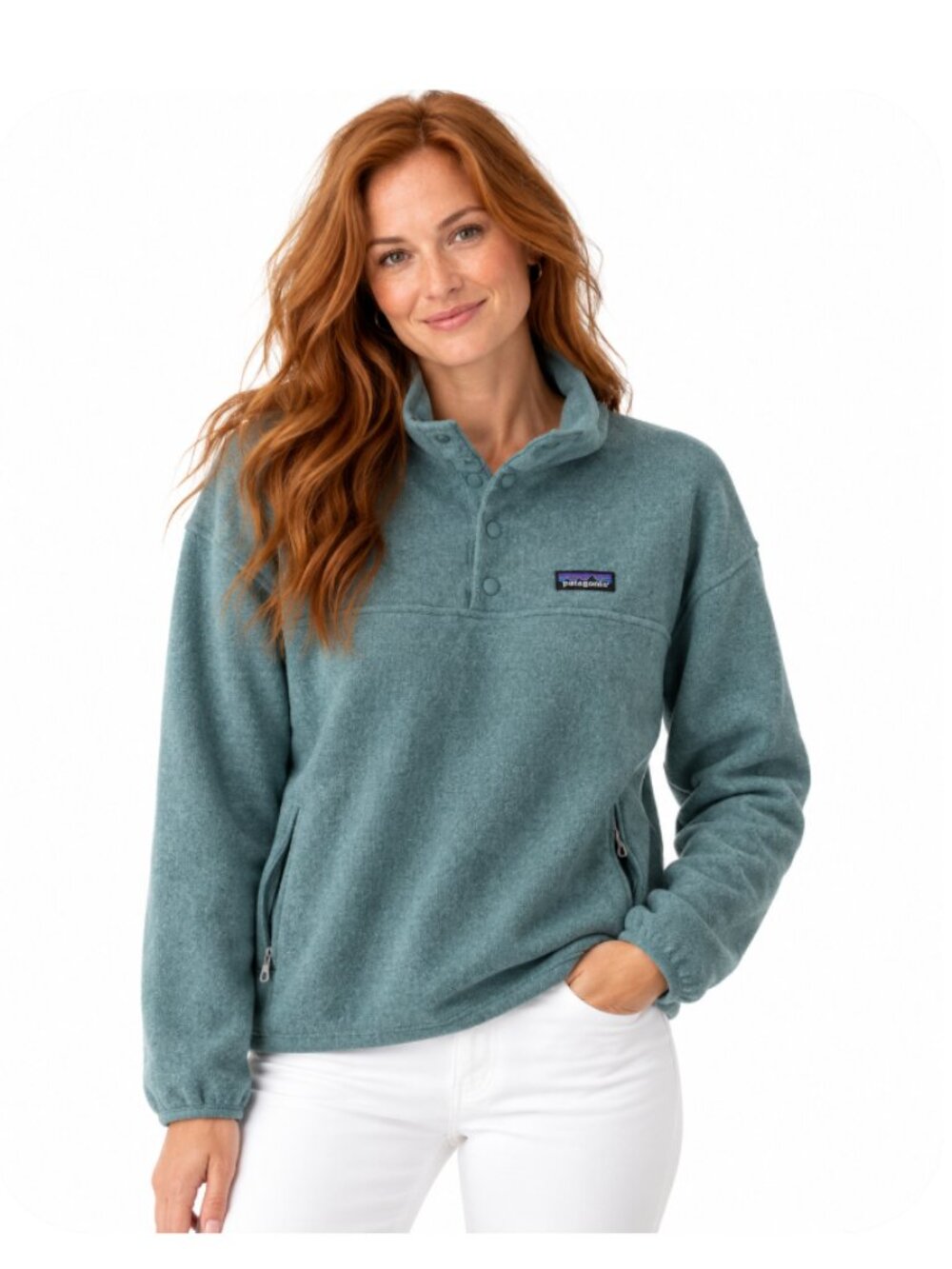 Women's Lightweight Better Sweater® Marsupial Pullover Medium 816T